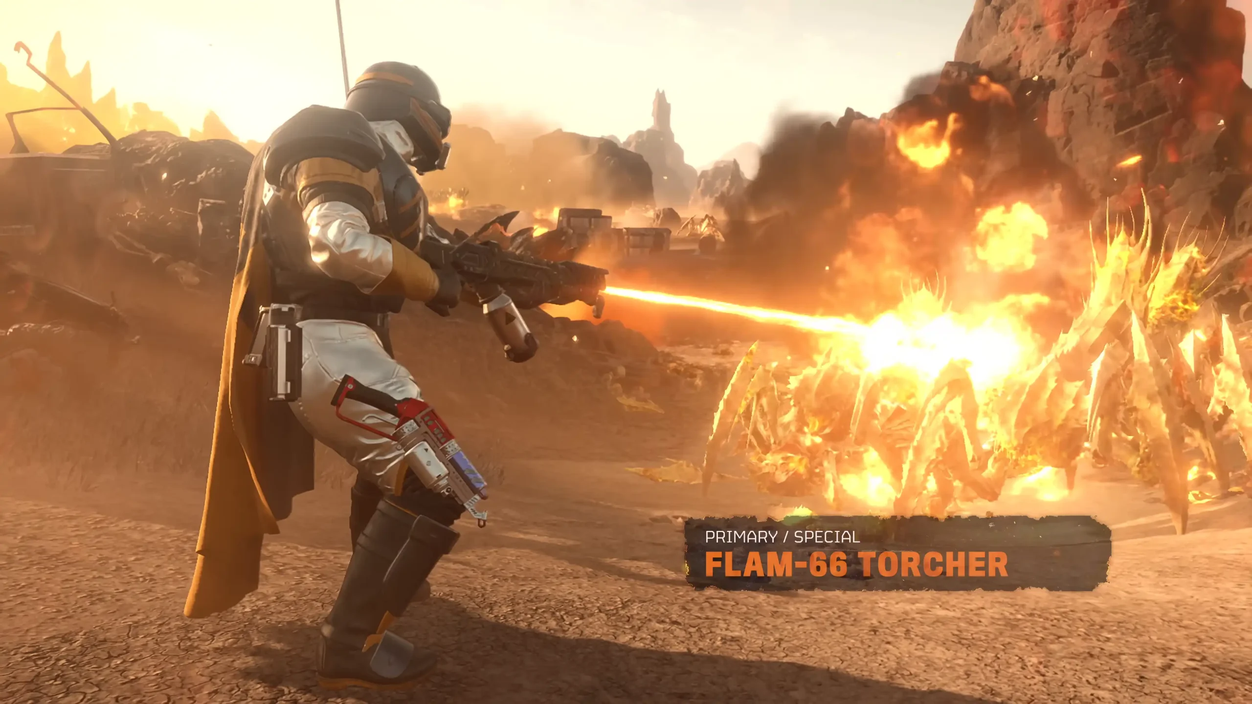 Helldivers 2 FLAM-66 TORCHER