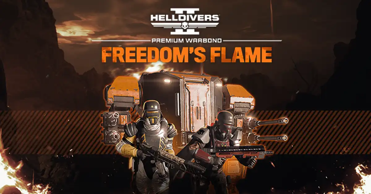 Helldivers 2 New Freedom’s Flame Premium Warbond