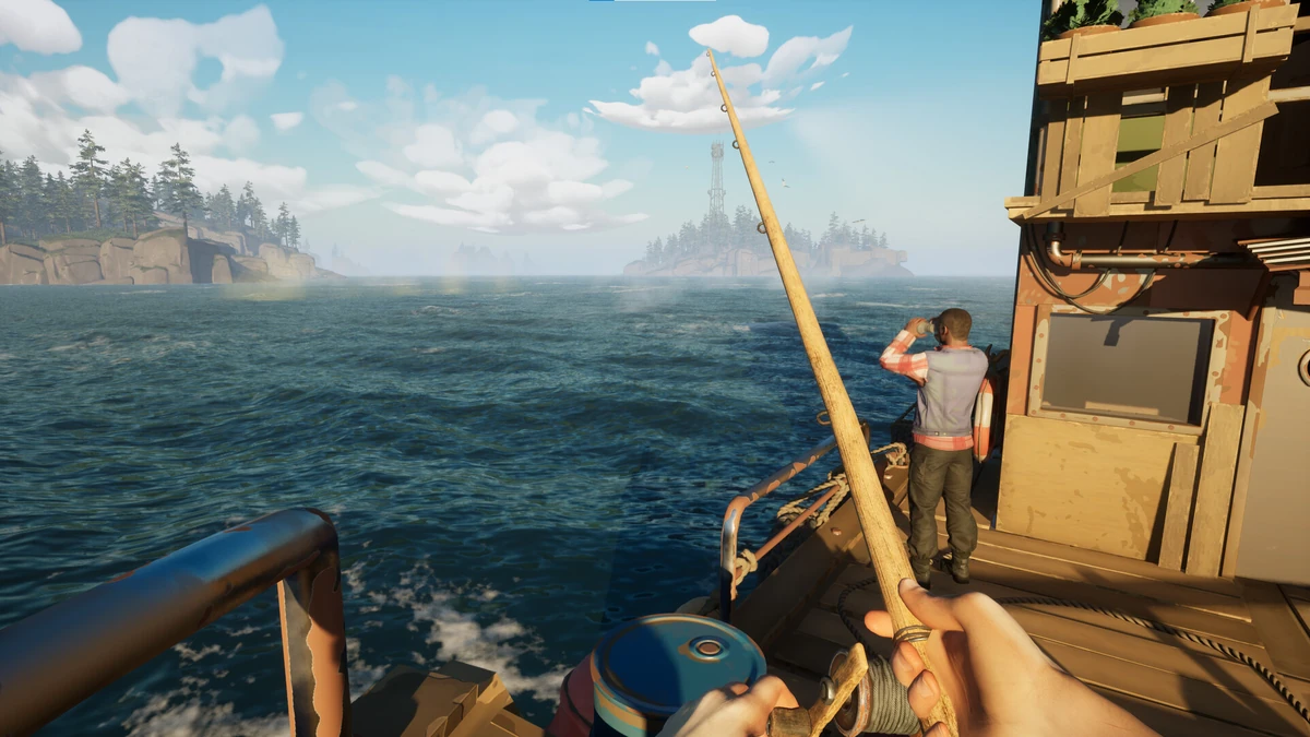 เรือและฐานทัพเคลื่อนที่กลางทะเลในเกม Last Harbor