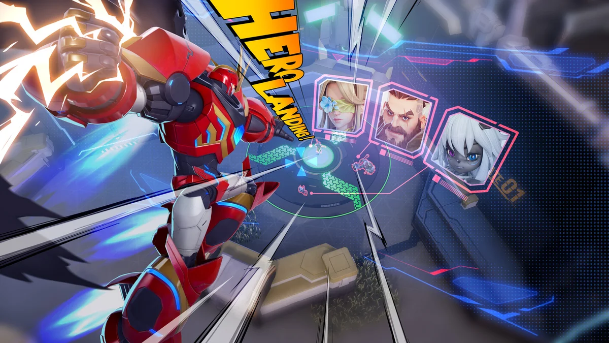 ฉากการต่อสู้ในสมรภูมิ Tactical Arena ของเกม Project ZETA