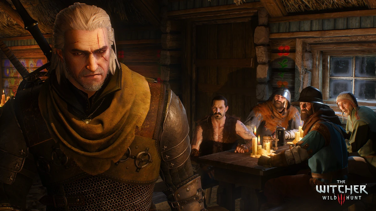 การต่อสู้ด้วยดาบและพลังเวท Witcher Signs ในเกม The Witcher 3 Remastered