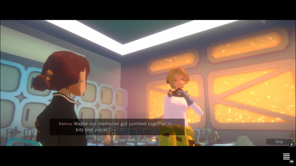 PLATONICA SPACE ระบบความง่วงและการสลับห้อง