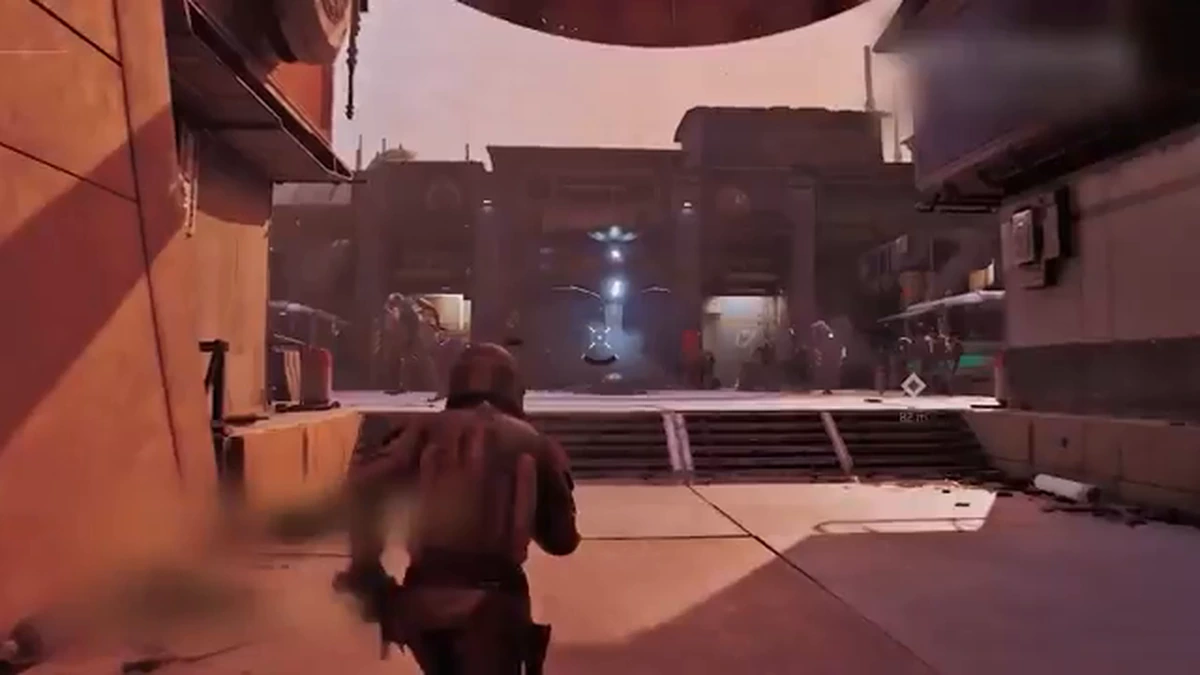 บรรยากาศฉากเมืองหลวง Coruscant ในคลิปเกมเพลย์หลุดของ Star Wars Magellan