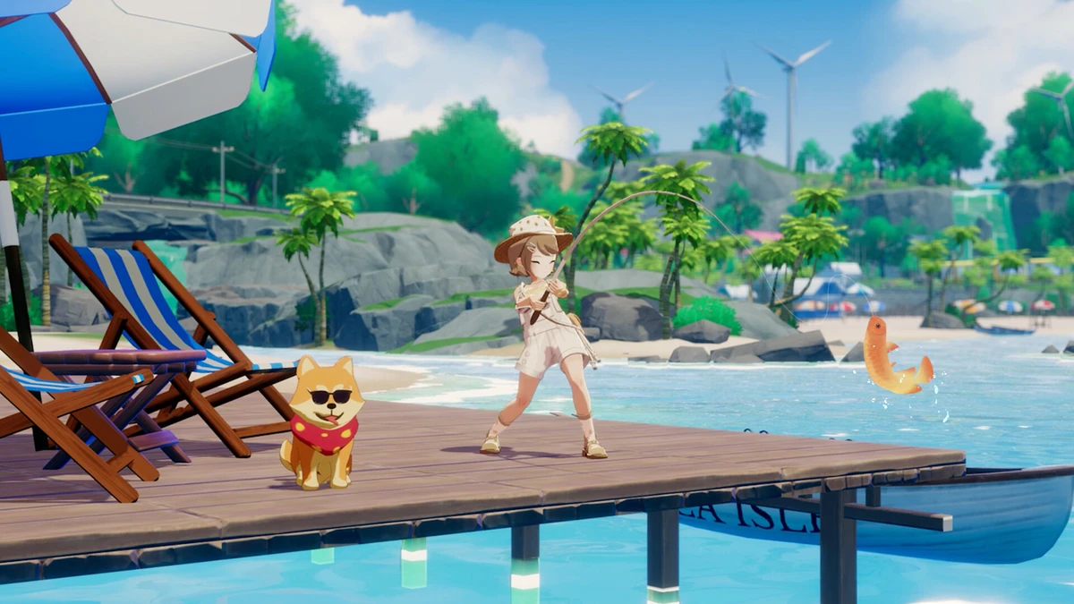 การพูดคุยและสร้างความสัมพันธ์กับตัวละครชาวเมืองใน Starsand Island