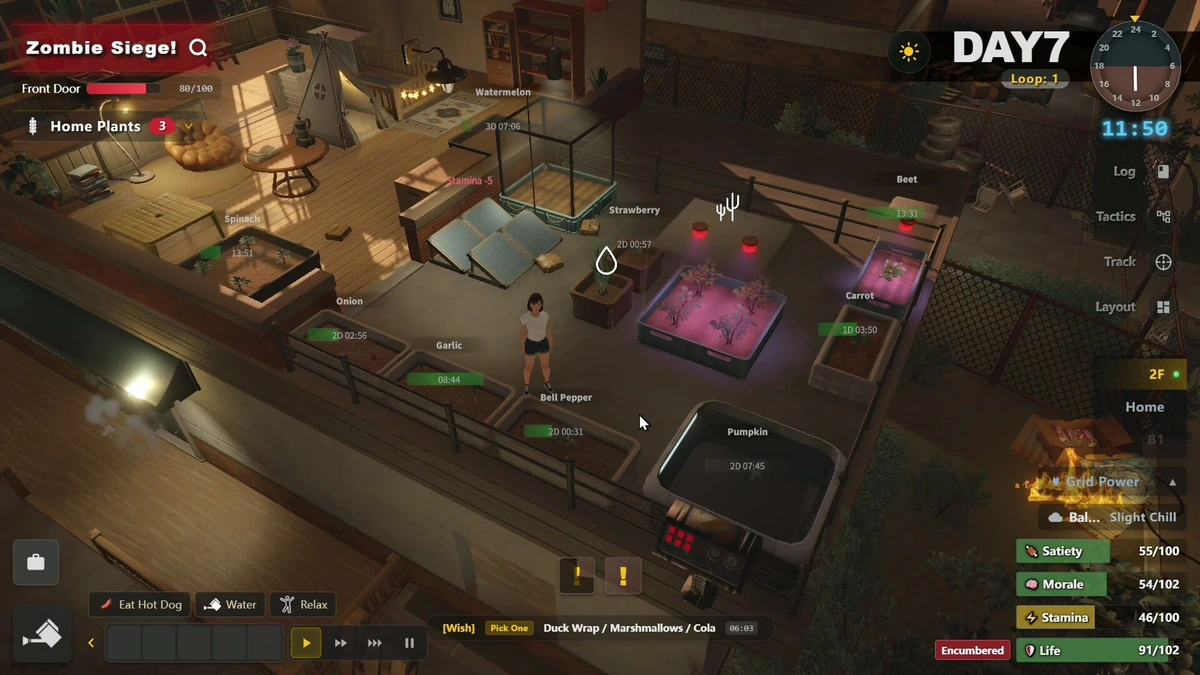 Survival Log แปลงเพาะปลูกพืชผักบนดาดฟ้าและระบบแผงโซลาร์เซลล์พลังงานแสงอาทิตย์