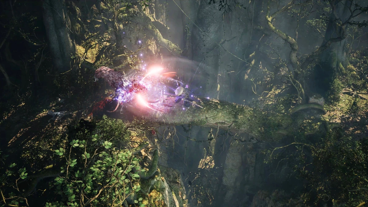 การเผชิญหน้ากับบอสขนาดยักษ์และการหลบหลีกแพตเทิร์นการโจมตีใน TARAE: The Unbound