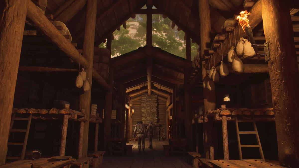 ระบบสร้างบ้านพักและฟาร์มแรนช์สไตล์กระท่อมไม้ใน The Legend of California