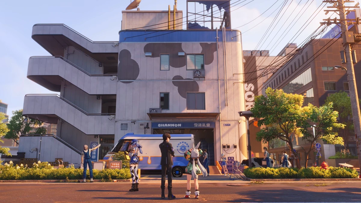 บรรยากาศการใช้ชีวิตและการสำรวจเมือง Nova City ในตัวอย่างเกม ANANTA