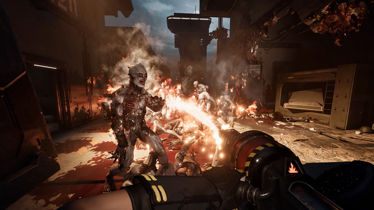 การต่อสู้ในฉากใหม่แท่นขุดเจาะน้ำมันกลางทะเลเหนือ Killing Floor 3