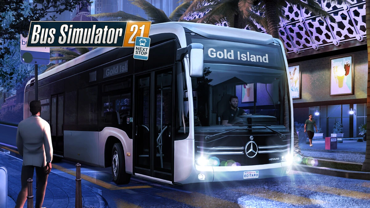 ภาพคีย์อาร์ตทางการของเกม Bus Simulator 27 จำลองการขับรถบัสและบริหารเส้นทาง