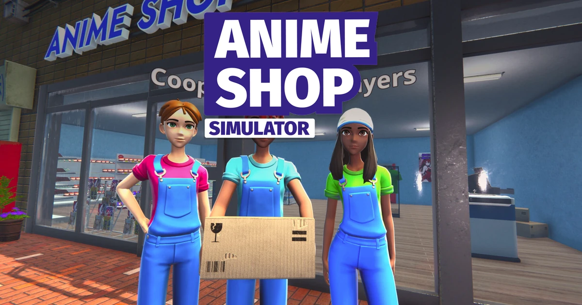 ภาพปกเกม Anime Shop Simulator จำลองเปิดร้านอนิเมะบน Steam