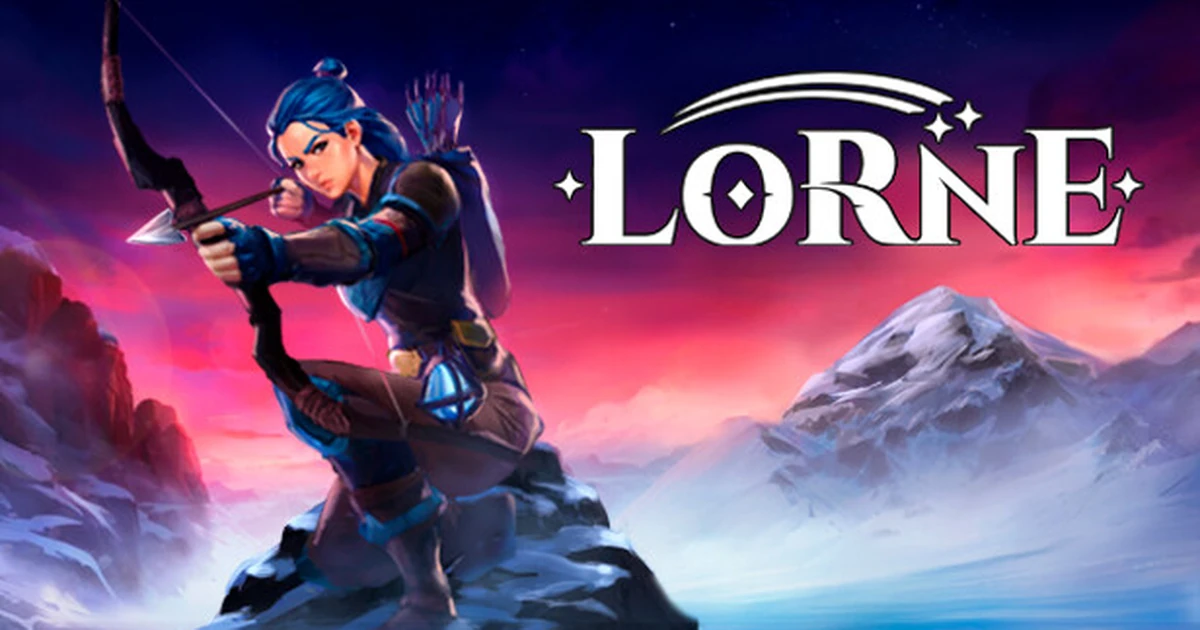 ภาพคีย์อาร์ตโปรโมตเกม Lorne Action RPG บน Steam