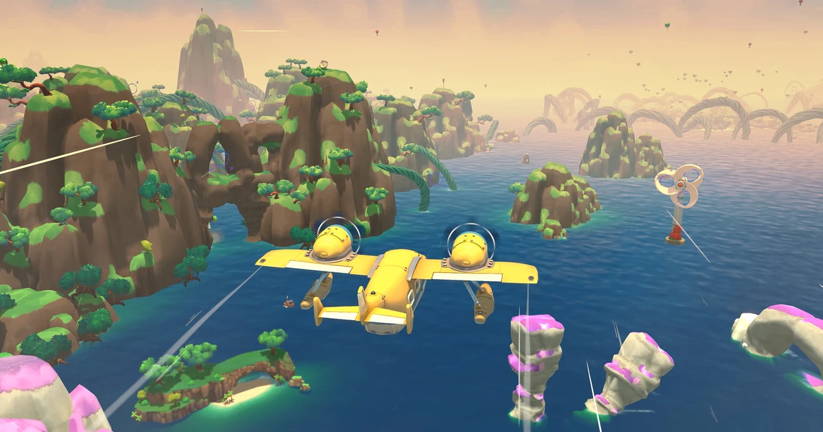 ภาพปกเกม Lou's Lagoon เครื่องบินน้ำบินสำรวจหมู่เกาะเขตร้อน
