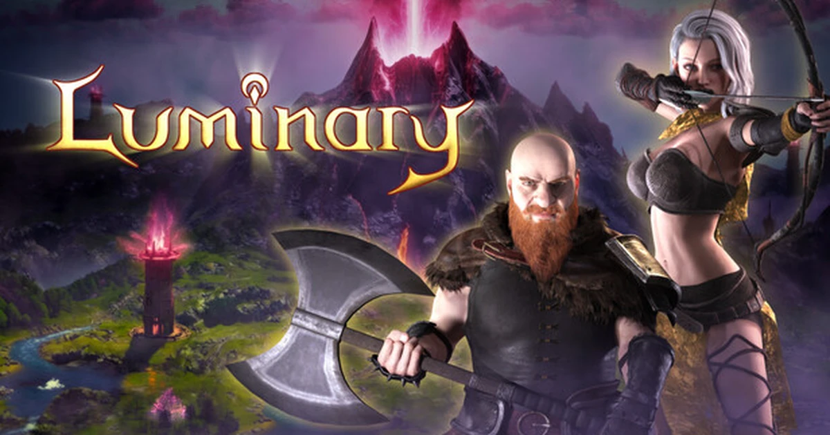 ภาพปกแนะนำเกม Luminary Action RPG OpenZone บน Steam