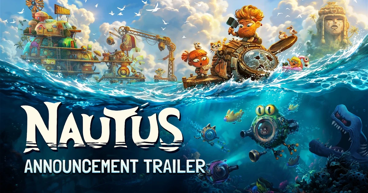 ภาพปก NAUTUS เกมใหม่ ระบบเกม Co-op ดำน้ำ Steam