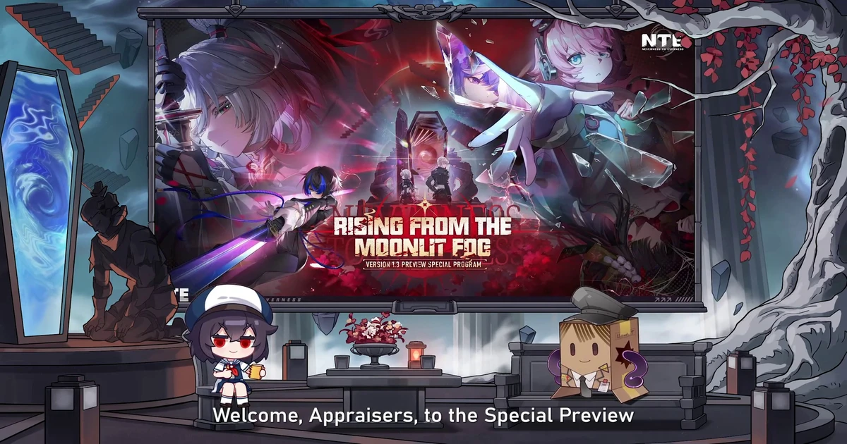 ภาพประกาศชื่อเวอร์ชัน 1.3 Rising from the Moonlit Fog
