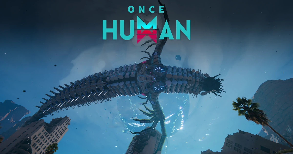 ภาพ Key Art ทางการของเกม Once Human ในการเปิดให้บริการบนคอนโซล Xbox Series X|S และ PS5