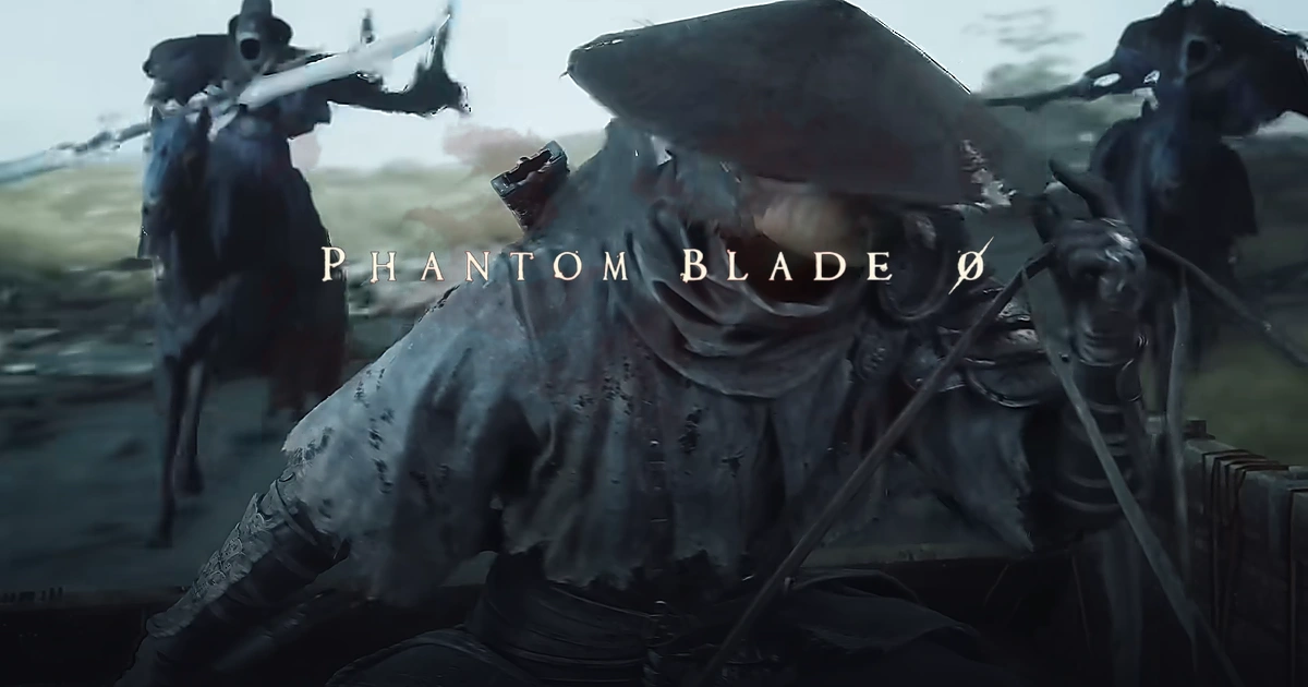 ภาพปกข่าว Phantom Blade Zero พร้อมโลโก้เกมทางการพู่กันจีนสีแดงที่ผู้ใช้กำหนดและความคมชัดสูง