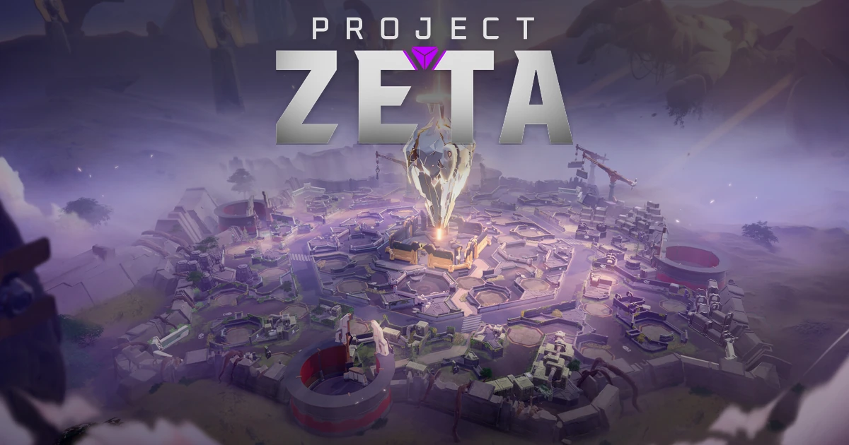 ภาพปก Project ZETA Playtest พร้อมโลโก้เกมทางการ