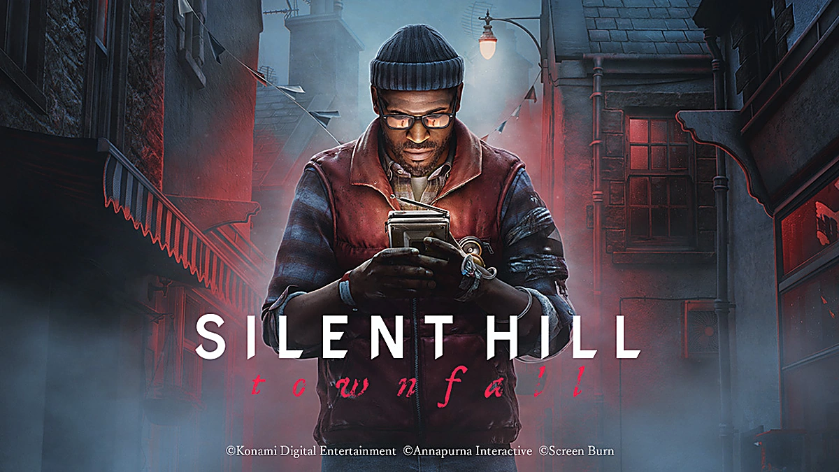 ภาพคีย์วิชวลและโลโก้ทางการของเกม SILENT HILL: Townfall