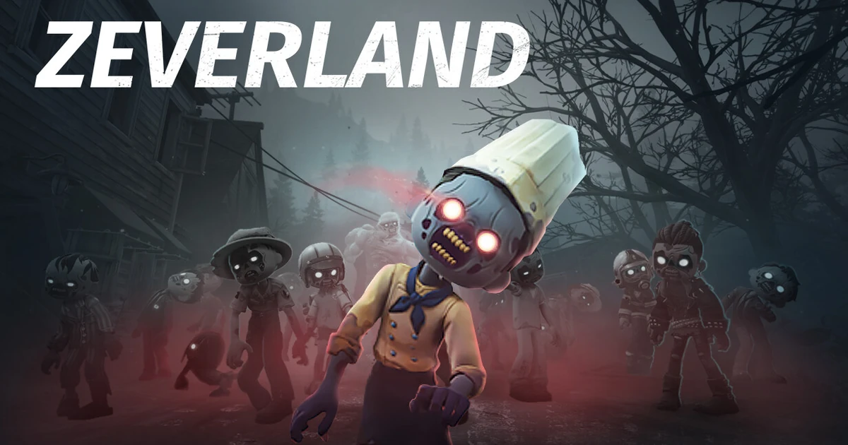 ซอมบี้สวมหมวกเชฟนำฝูงบนถนนมืด พร้อมชื่อ ZEVERLAND
