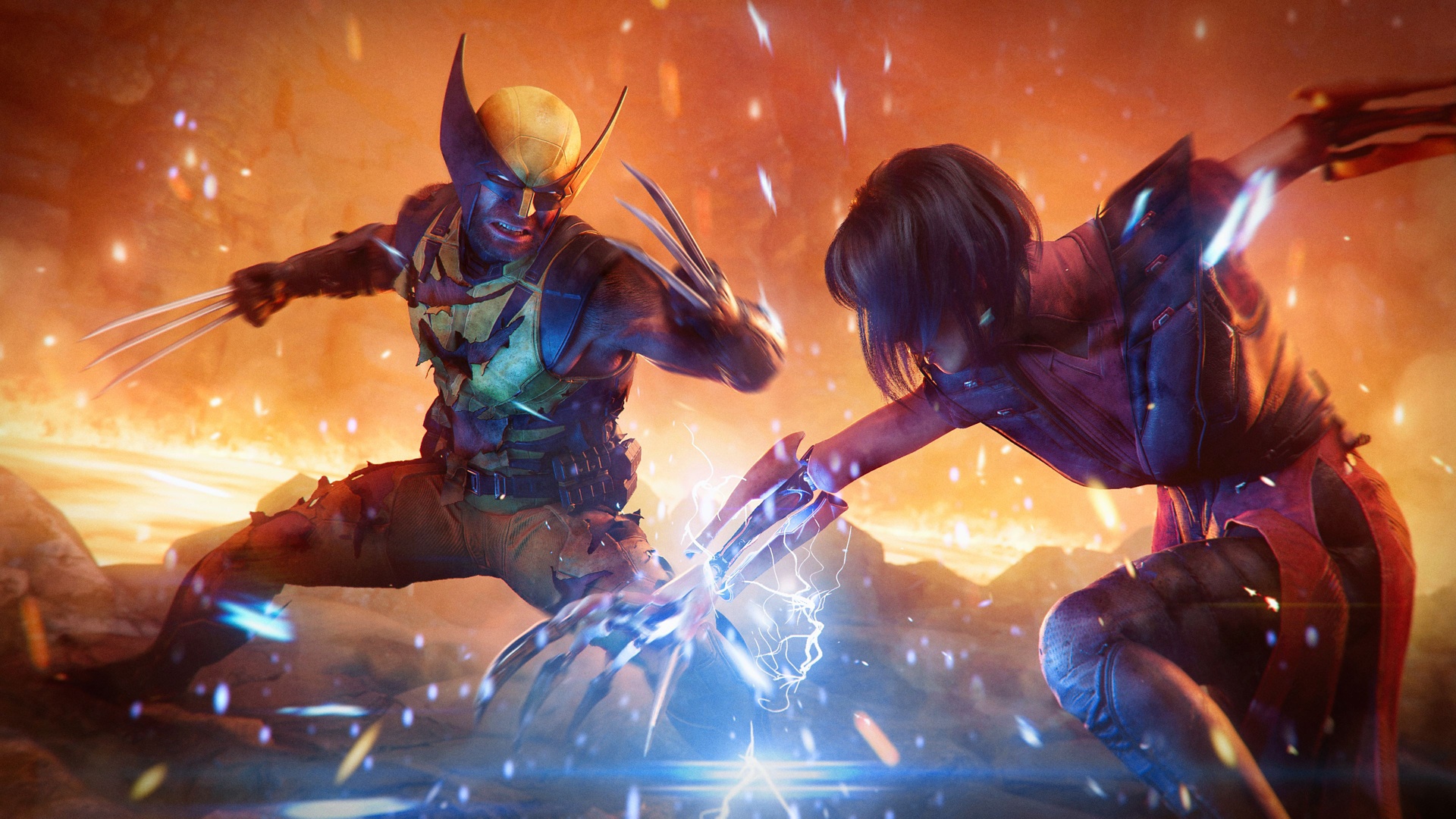 Wolverine เผชิญหน้ากับ Lady Deathstrike ในภาพเกมทางการ