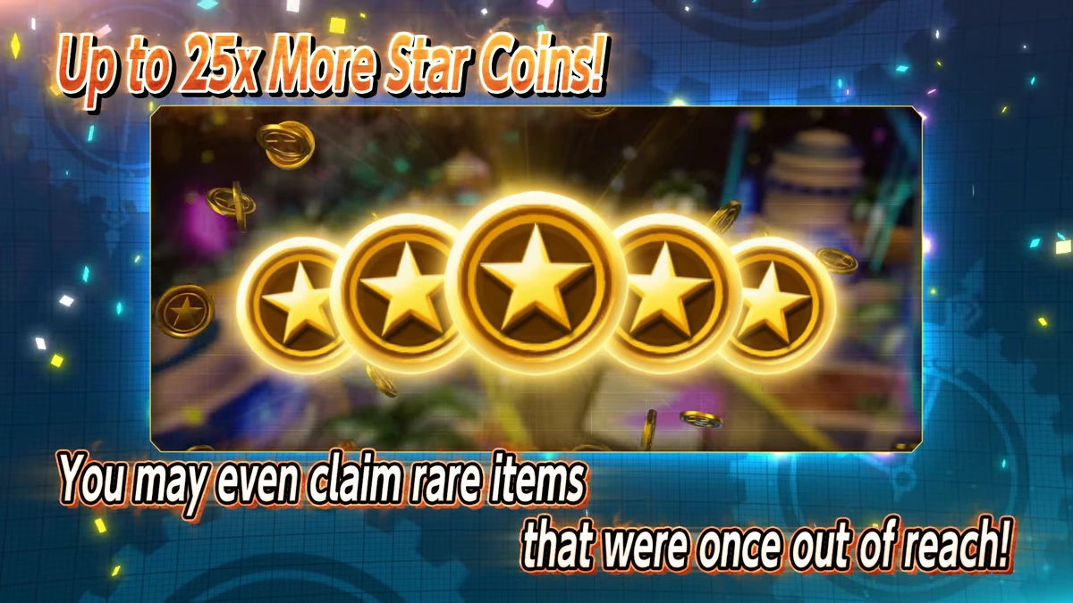 ภาพโปรโมตเหรียญ Star Coins