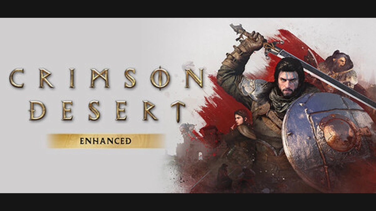 ภาพและโลโก้ Crimson Desert
