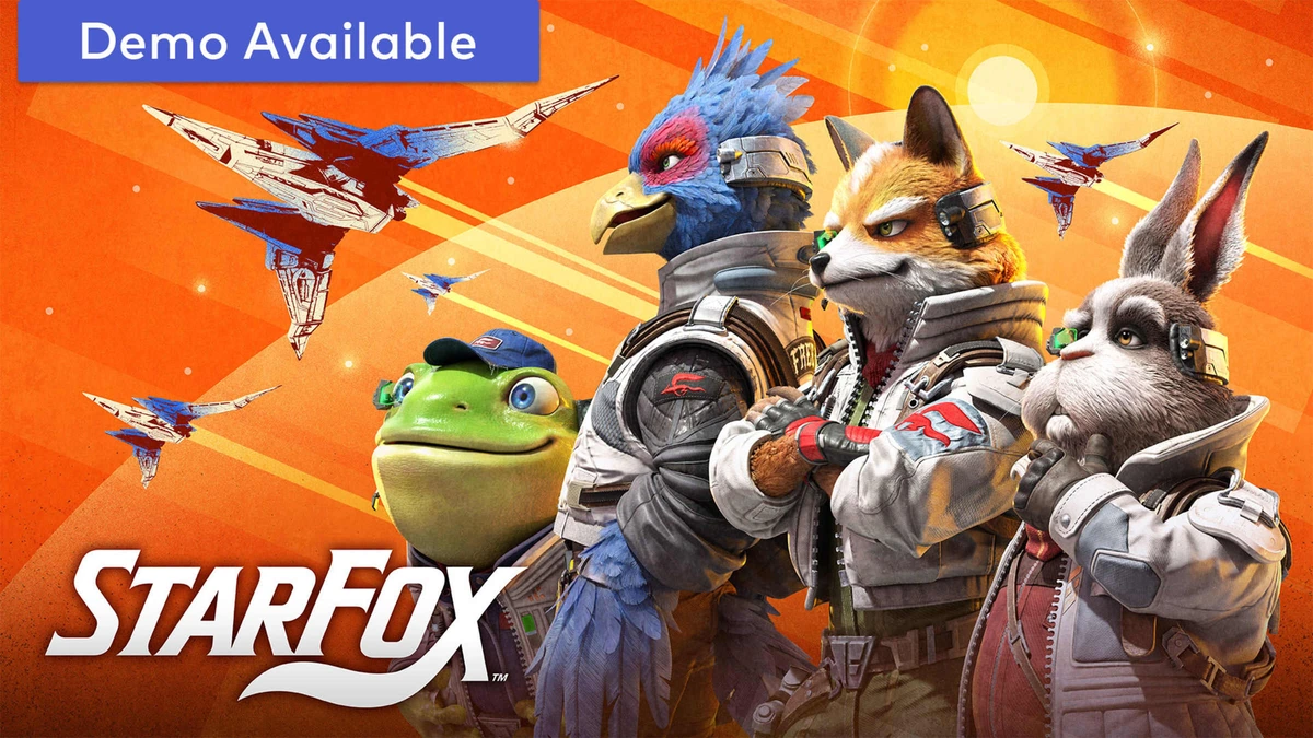 ภาพและโลโก้ Star Fox