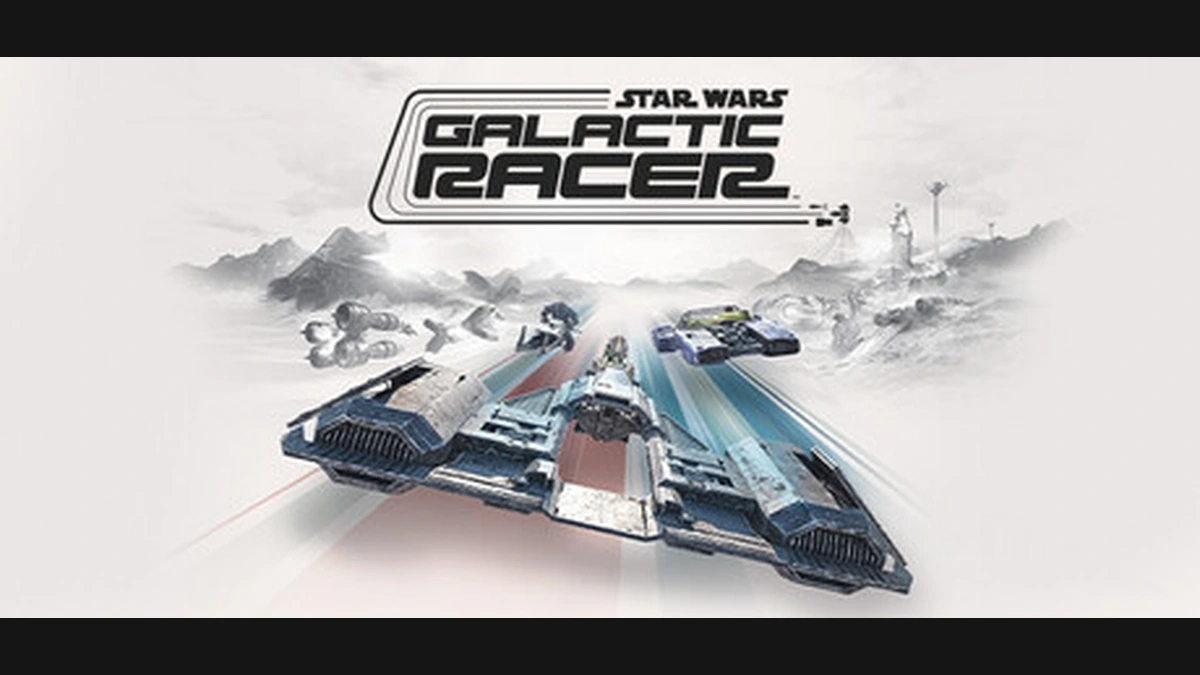 ภาพและโลโก้ STAR WARS: Galactic Racer