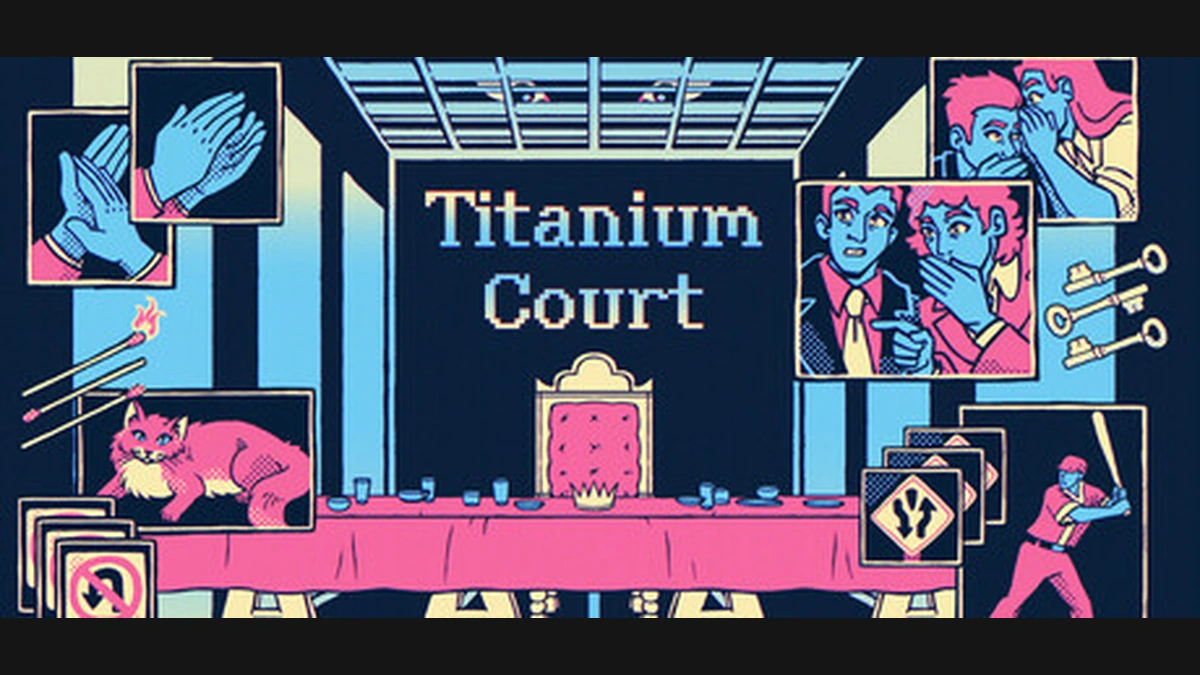 ภาพและโลโก้ Titanium Court