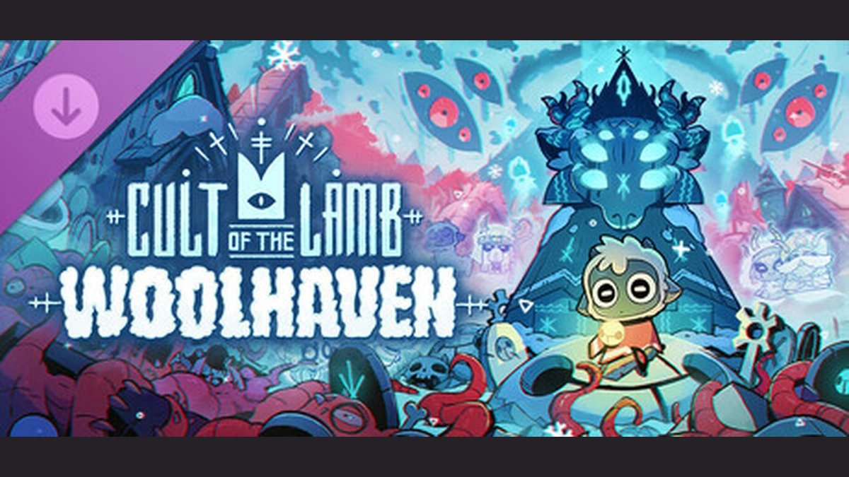 ภาพและโลโก้ Cult of the Lamb: Woolhaven
