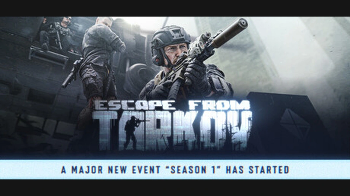 ภาพและโลโก้ Escape from Tarkov