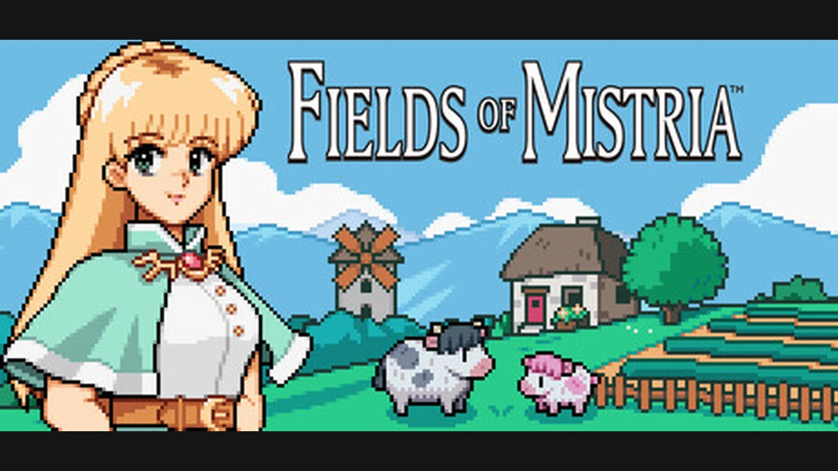 ภาพและโลโก้ Fields of Mistria