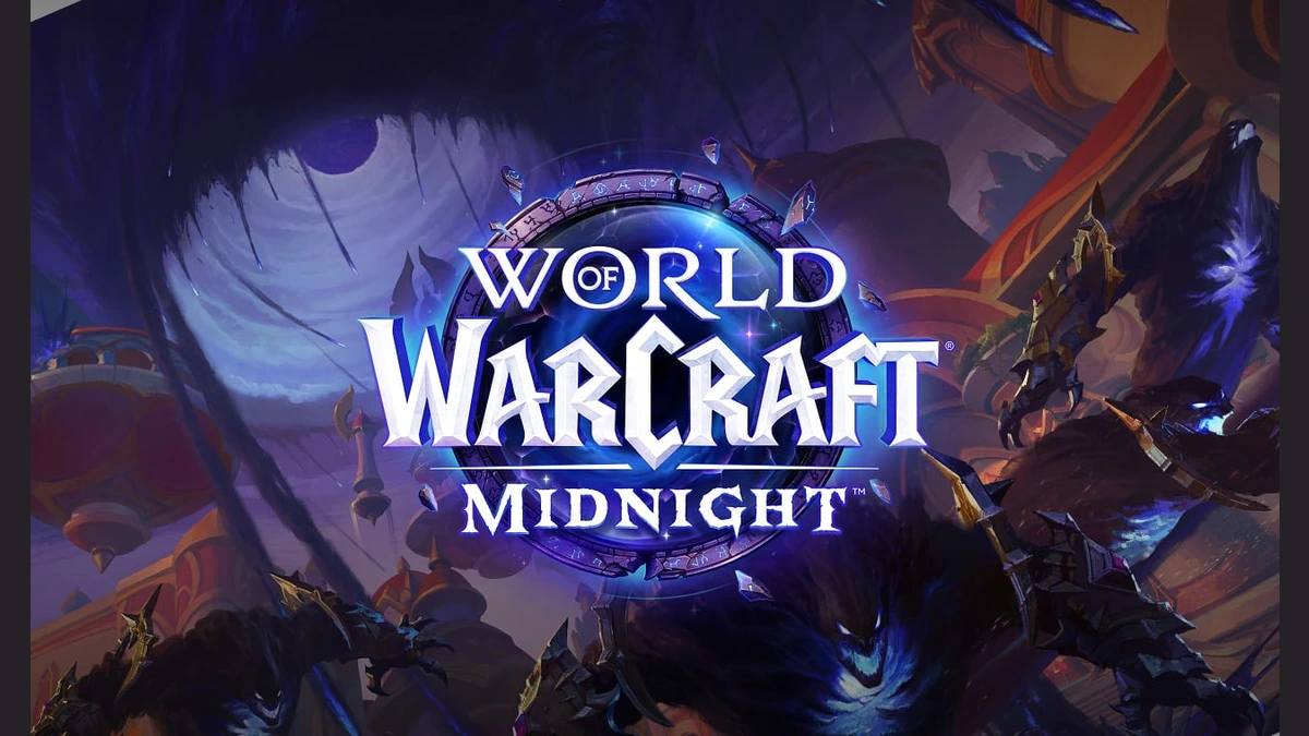 ภาพและโลโก้ World of Warcraft: Midnight