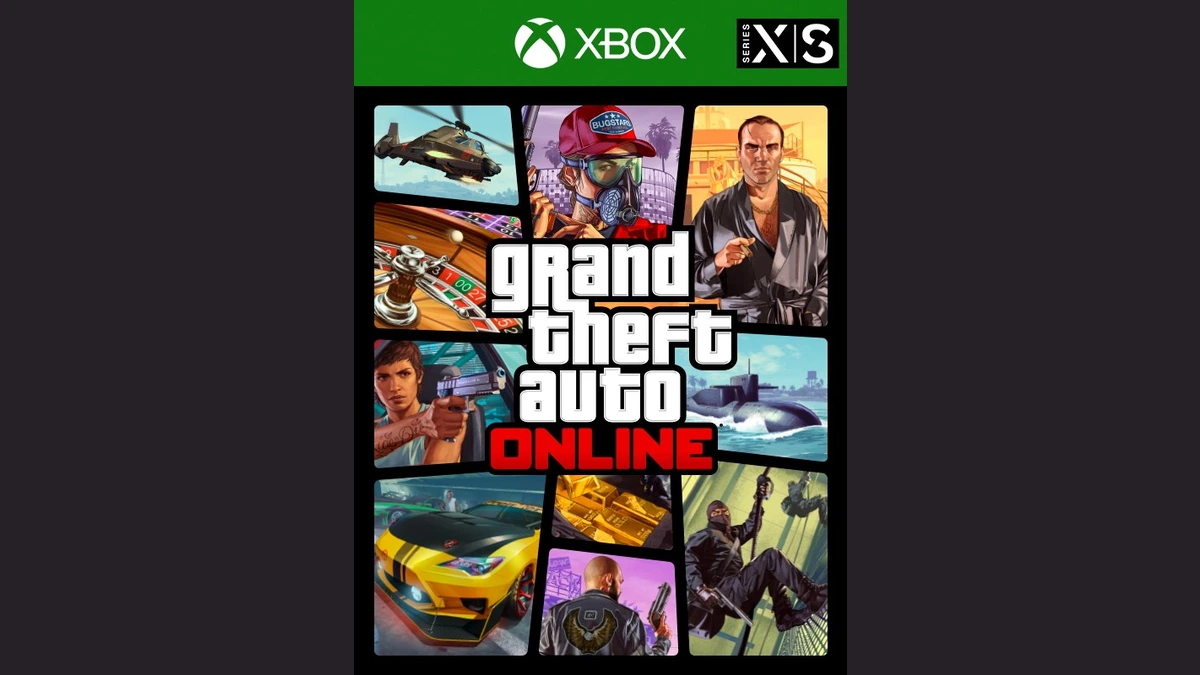 ภาพและโลโก้ GTA Online