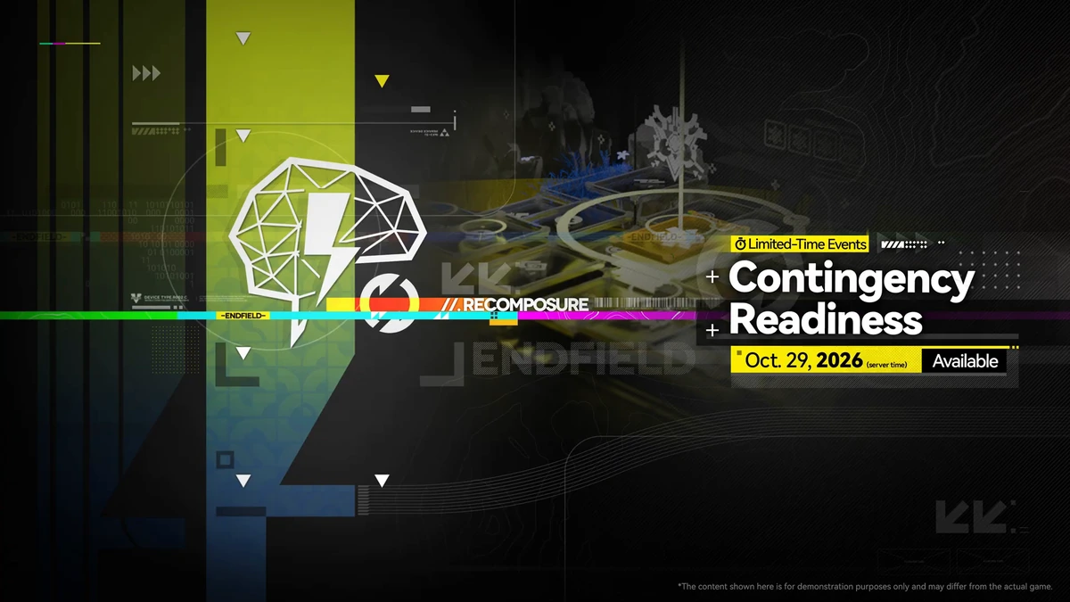ภาพประกาศ Contingency Readiness พื้นหลังสีเขียว พร้อมวันที่ 29 ตุลาคม 2026 ที่อ่านได้บนภาพ