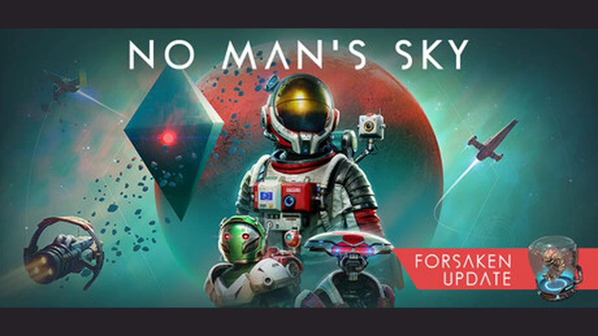 ภาพและโลโก้ No Man's Sky
