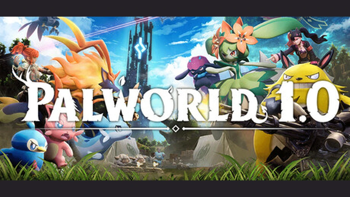 ภาพและโลโก้ Palworld