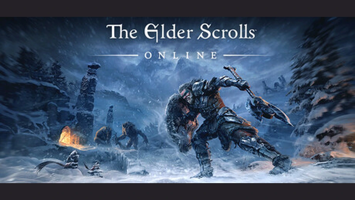ภาพและโลโก้ The Elder Scrolls Online